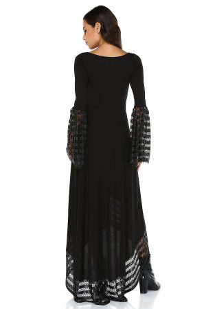 Women’s Black Asymmetrical Dress