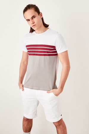Gray Men’s Printed T-shirt