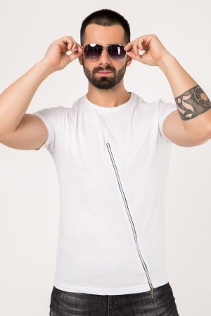 Men’s White T-Shirt