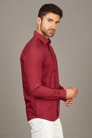 Men’s Dark Red Shirt