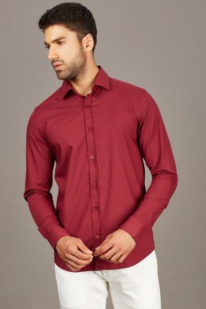 Men’s Dark Red Shirt