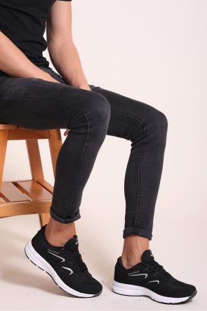 Black and White Unisex Sneaker