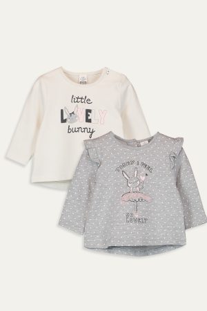 Baby Girl T-Shirt 2 Pieces