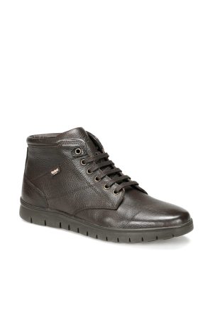 Men’s Genuine Leather Dark Brown Boots