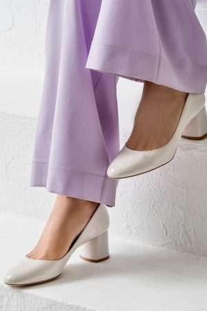 Women’s White High Heels Shoes
