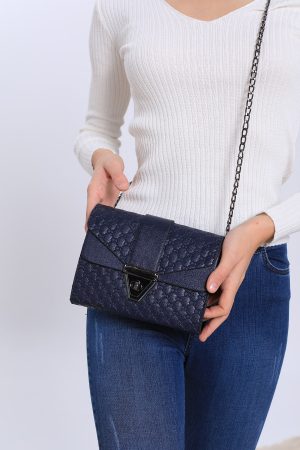 Women’s Navy Blue Shoulder Bag