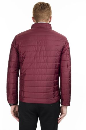 Men’s Dark red Slim Fit Coat