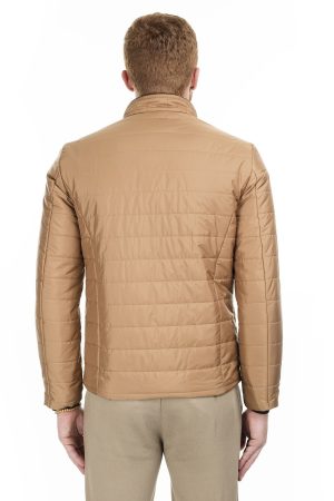 Men’s Beige Slim Fit Coat