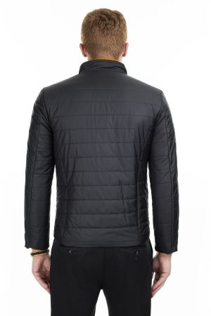 Men’s Black Slim Fit Coat
