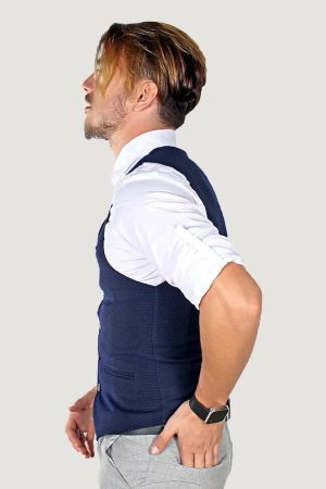 Men’s Blue Vest
