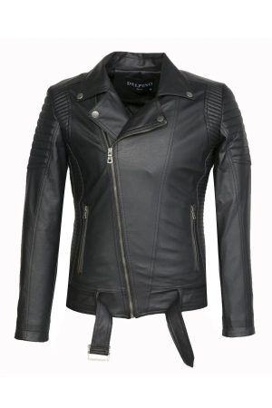 Men’s Slim Fit Leather Jacket