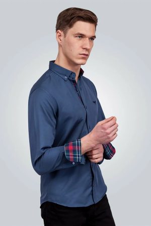 Men’s Navy Blue Shirt