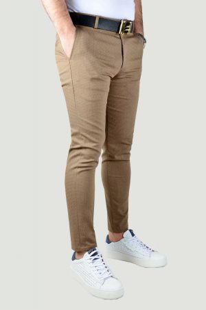Men’s Brown Linen Pants