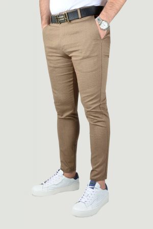 Men’s Brown Linen Pants