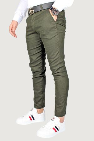 Men’s Green Linen Pants