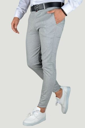 Men’s Gray Linen Pants