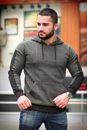 Men’s Green Hooded Sweatshirt