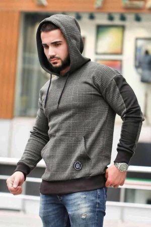 Men’s Green Hooded Sweatshirt