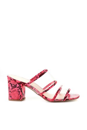 Women’s Fuchsia Neon Slippers