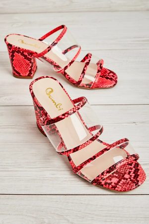 Women’s Fuchsia Neon Slippers
