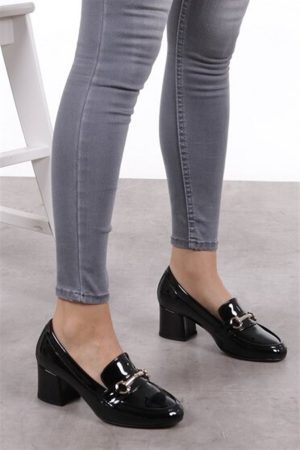 Women’s Black Jamie Heeled Shoes