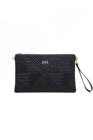 Women’s Black Single Compartment Portfolio