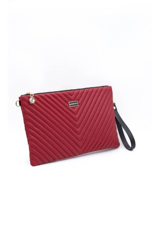 Women’s Red Single Compartment Portfolio